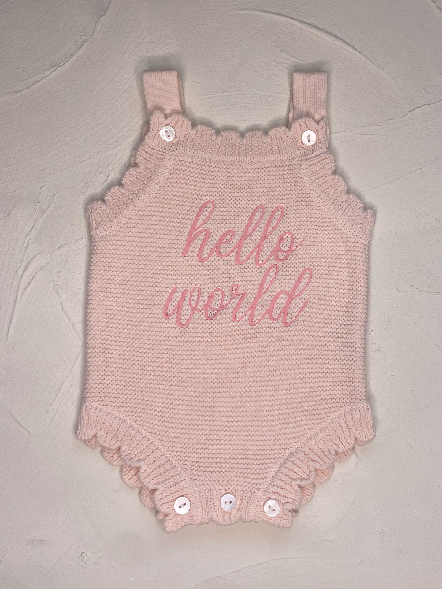 Hello World Romper