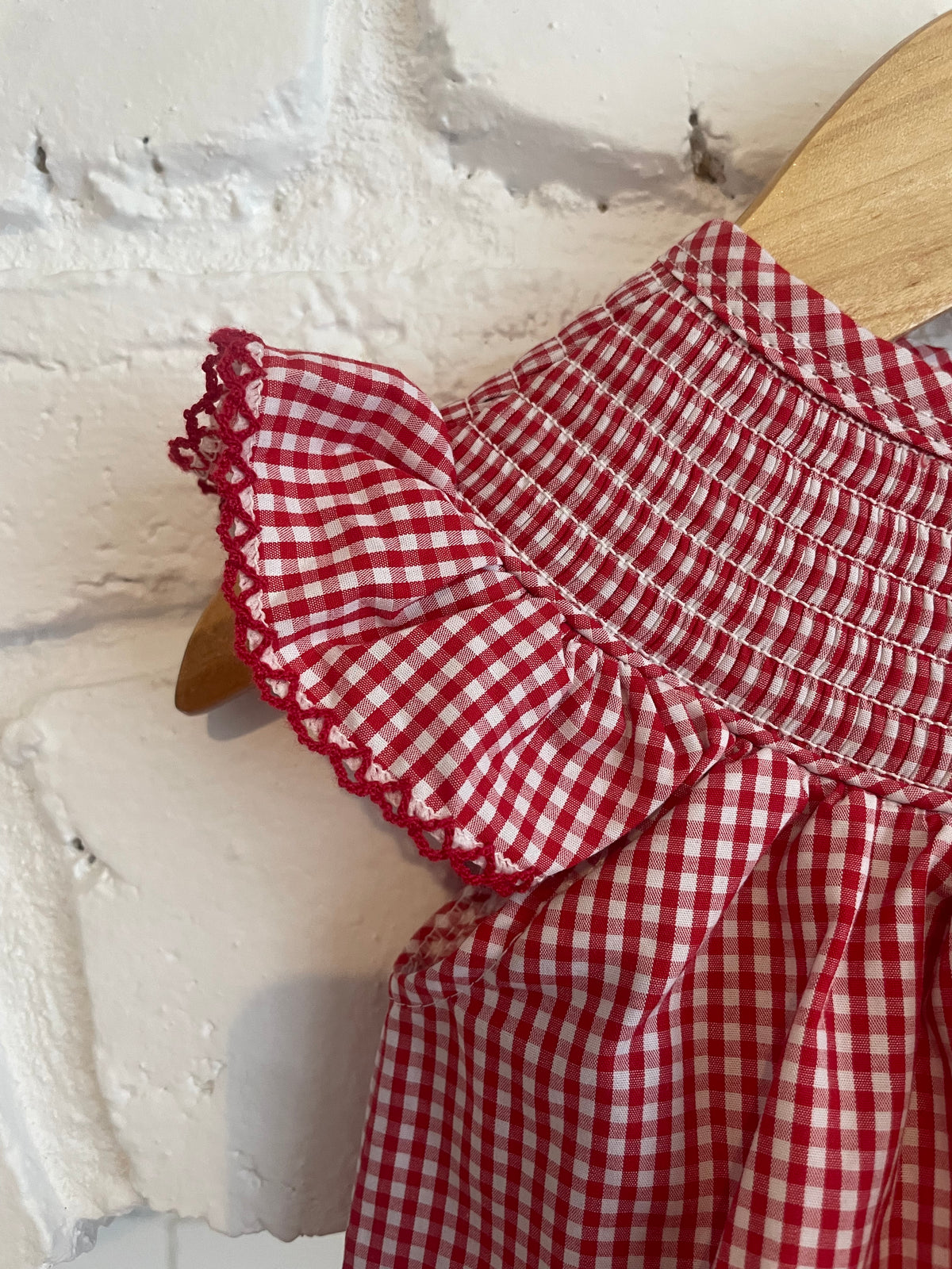 PREORDER - Gingham Romper - November Delivery