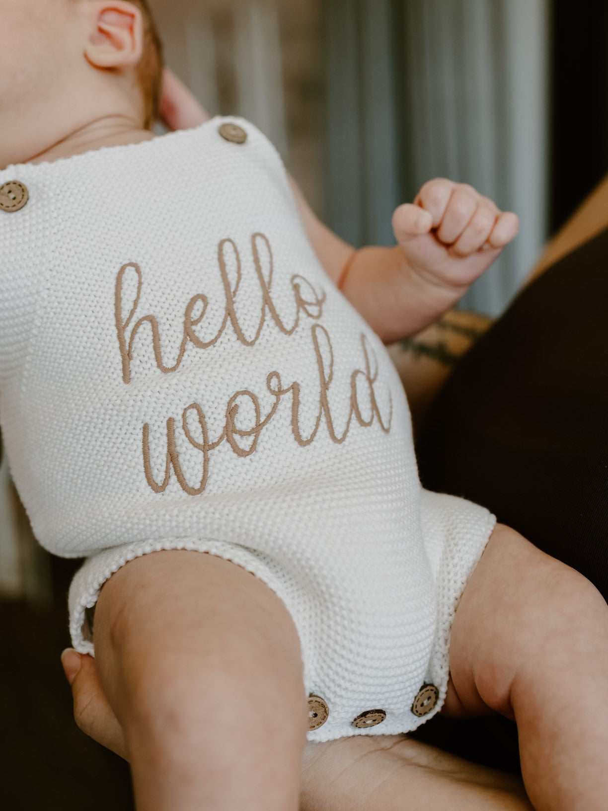 Hello World Romper