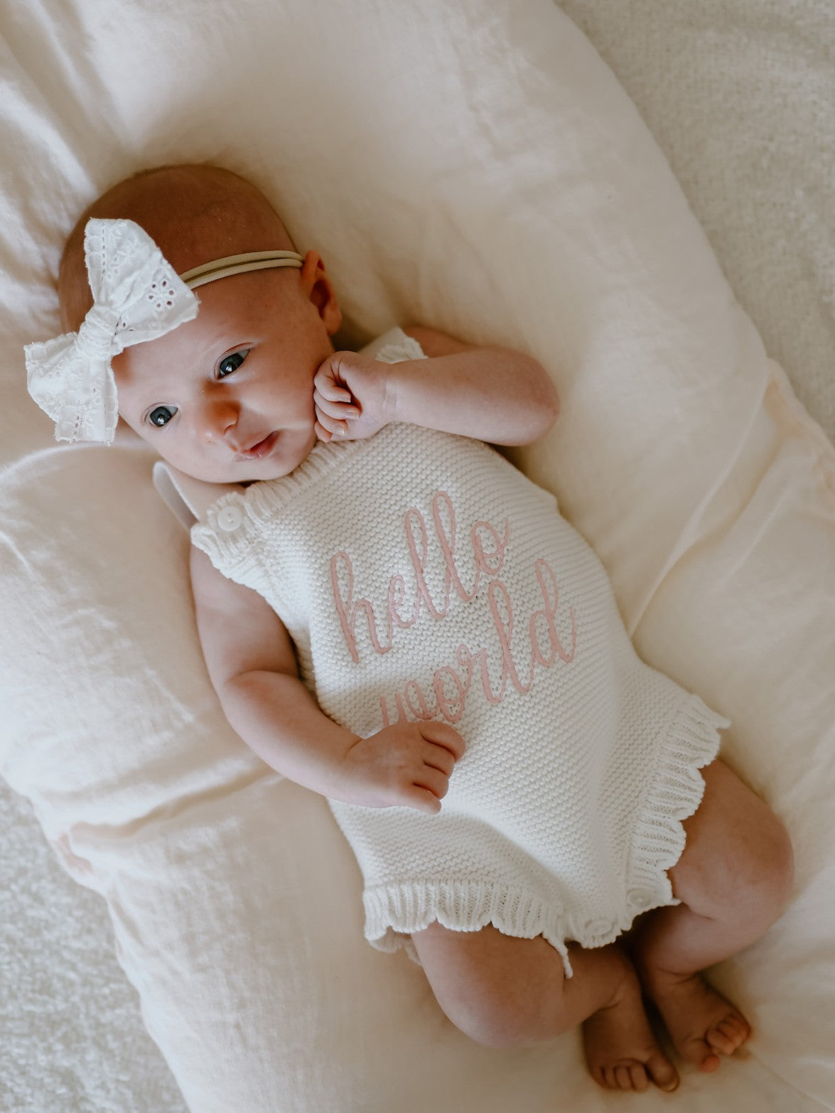 PREORDER - Hello World Romper - MARCH DELIVERY