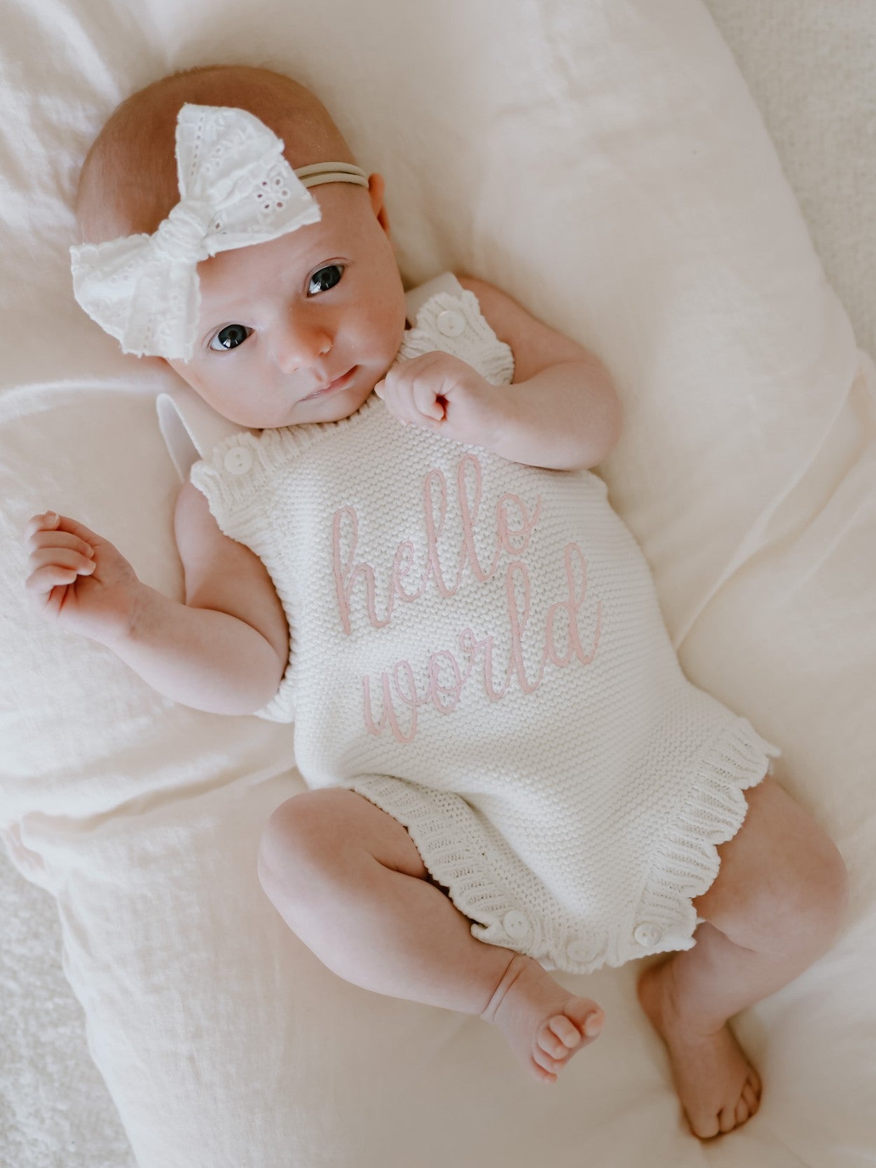 PREORDER - Hello World Romper - MARCH DELIVERY