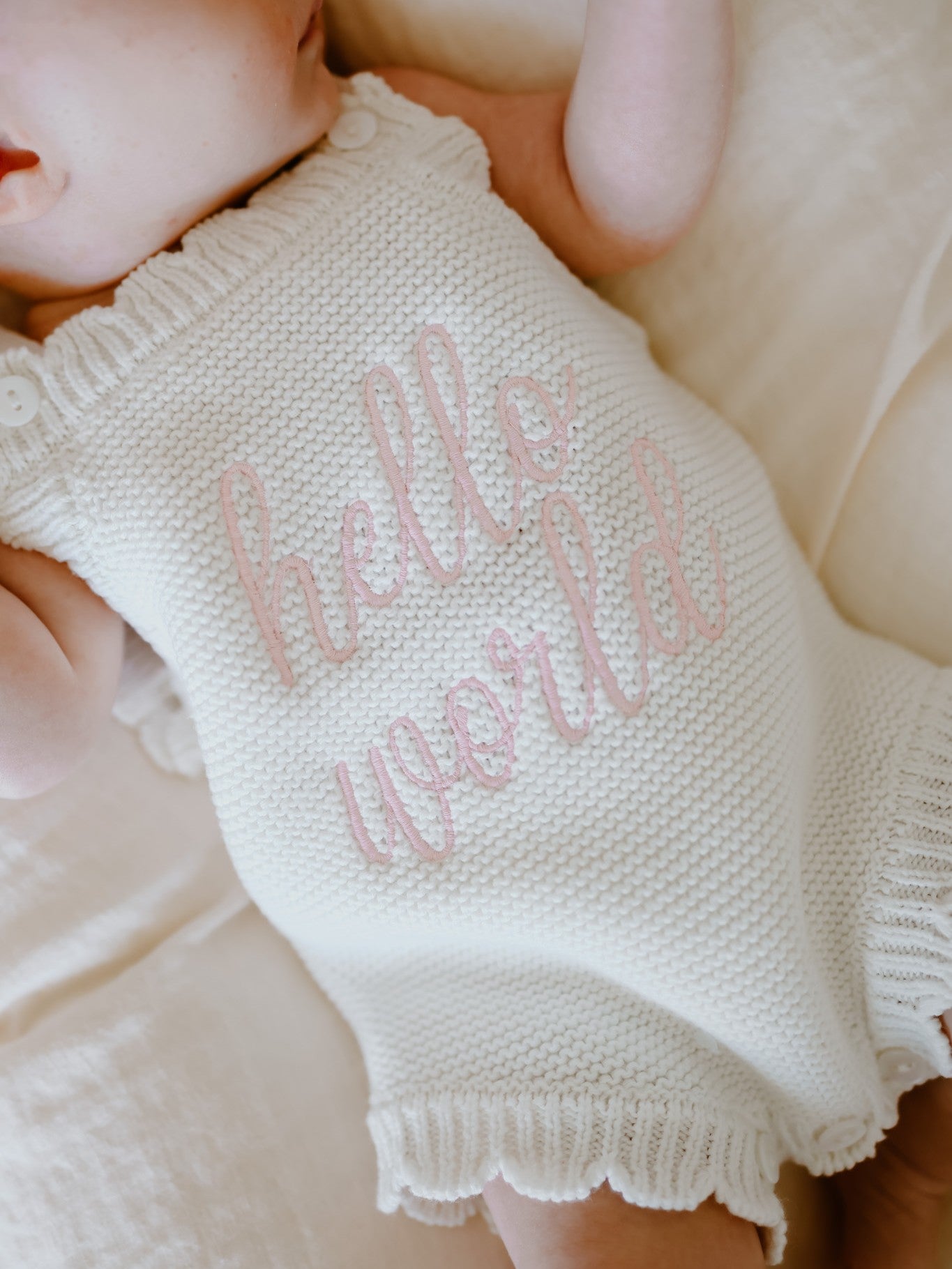 PREORDER - Hello World Romper - MARCH DELIVERY