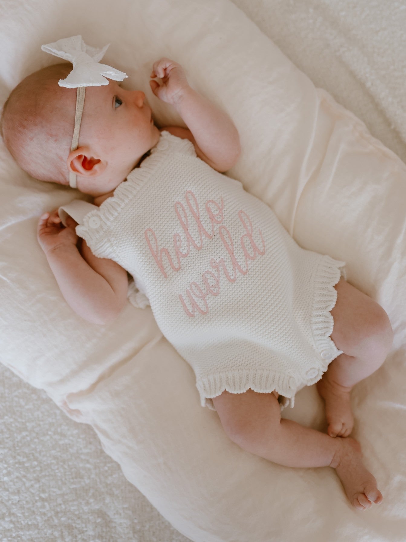 PREORDER - Hello World Romper - MARCH DELIVERY