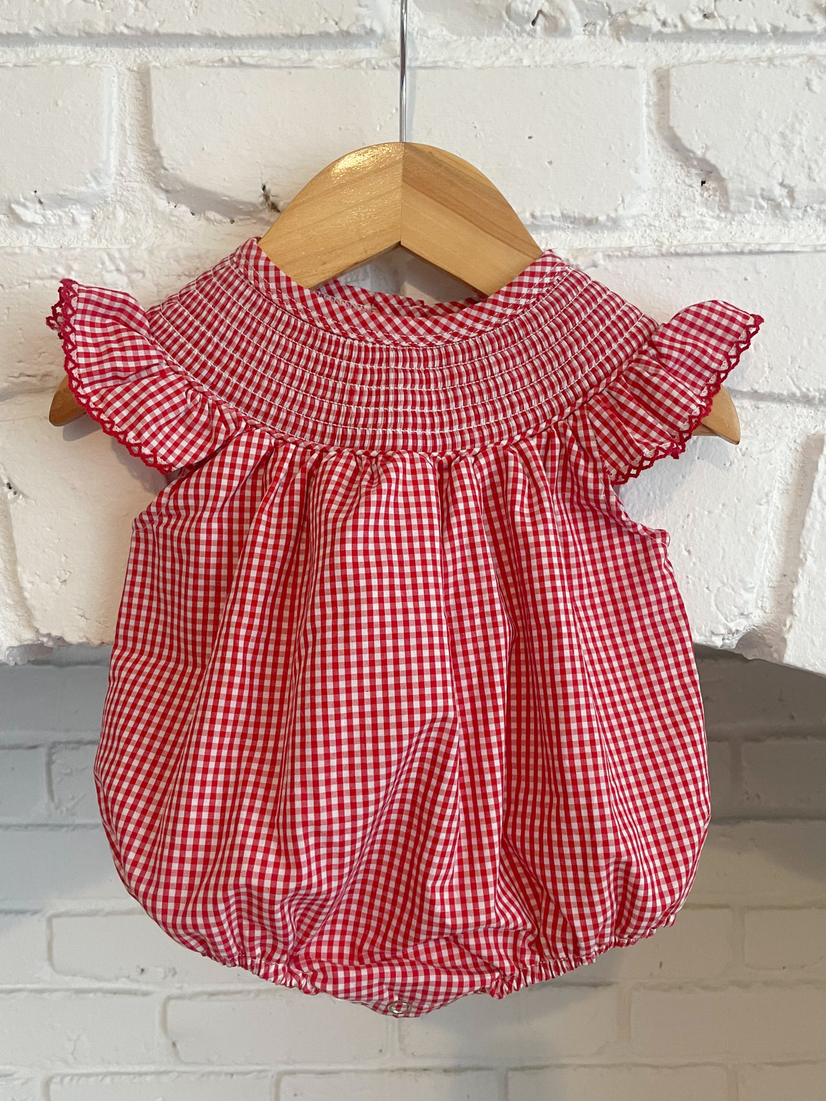 PREORDER - Gingham Romper - November Delivery
