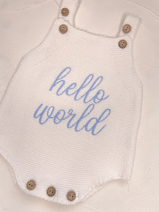 Hello World Romper