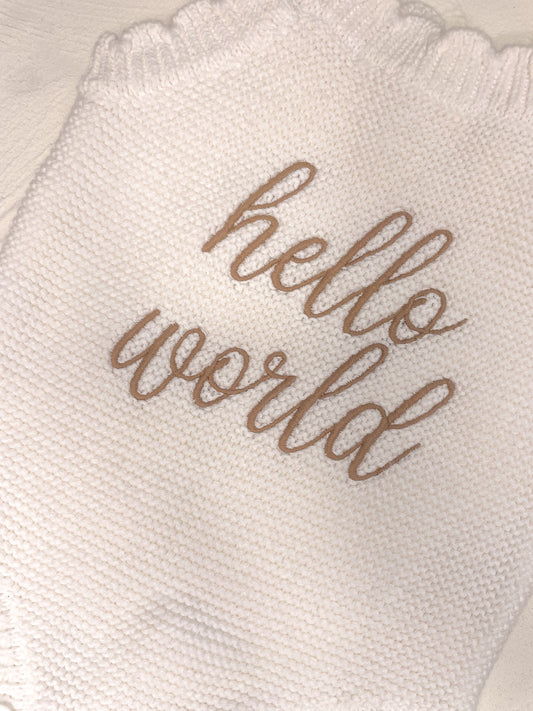 PREORDER - Hello World Romper - MARCH DELIVERY