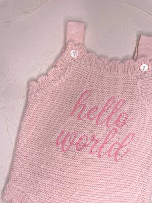 Hello World Romper