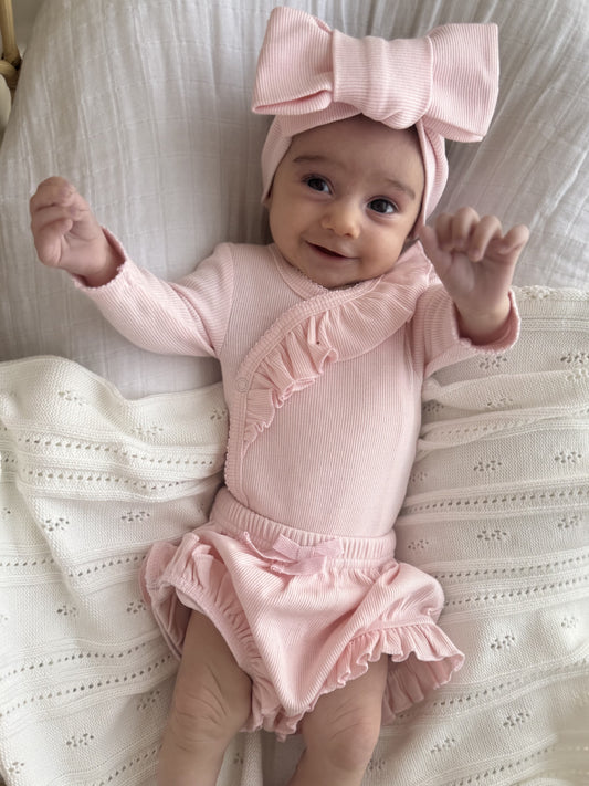 Organic Cotton Bloomers - Blush