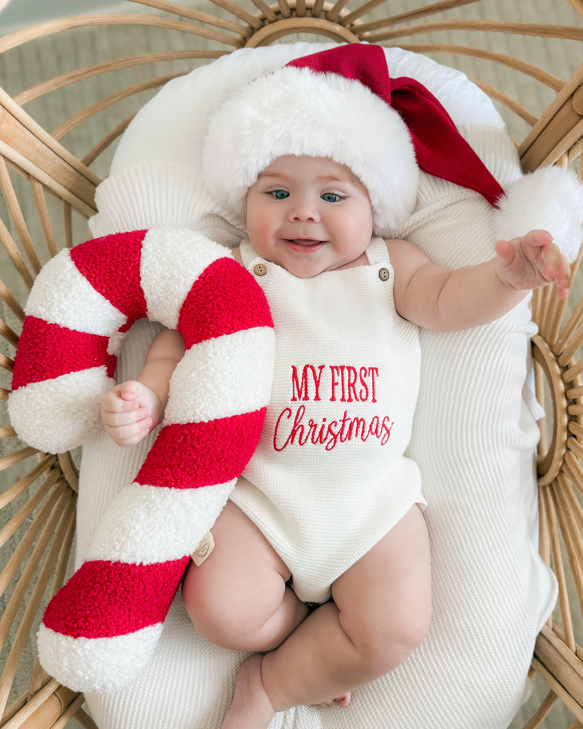 My First Christmas Romper