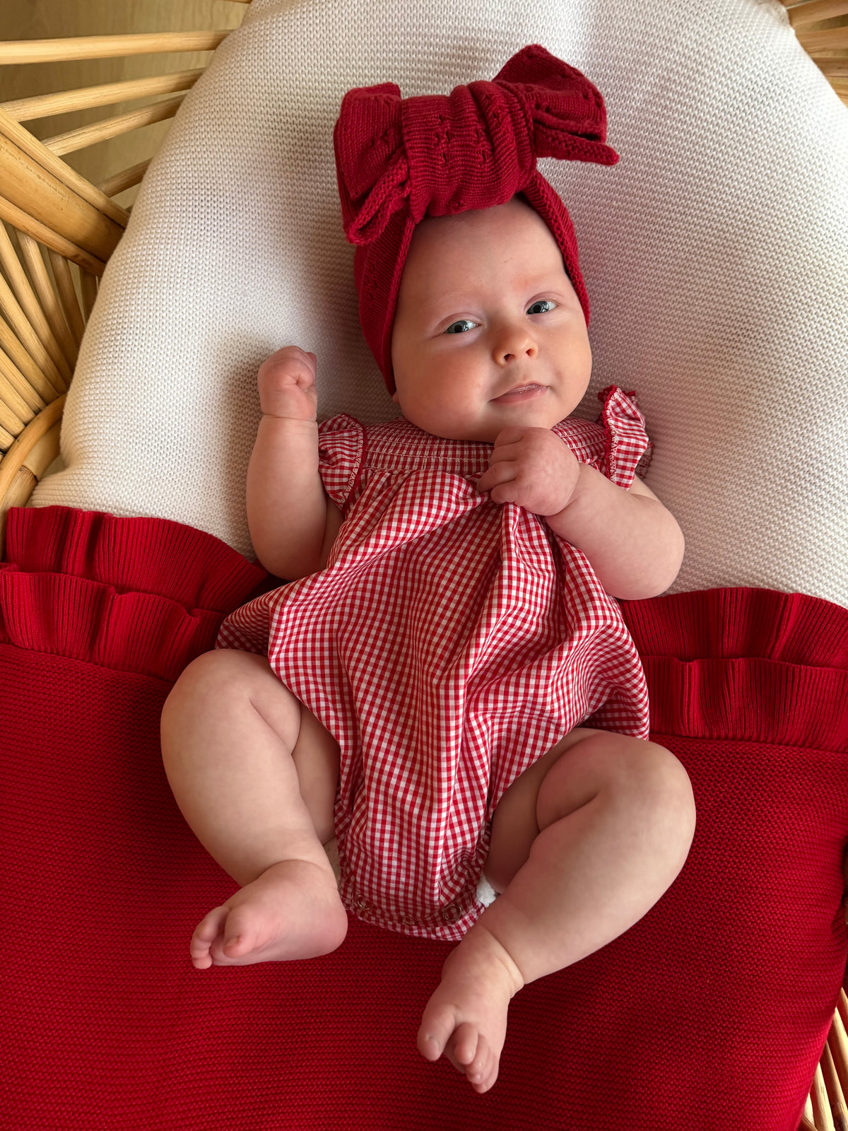 PREORDER - Gingham Romper - November Delivery