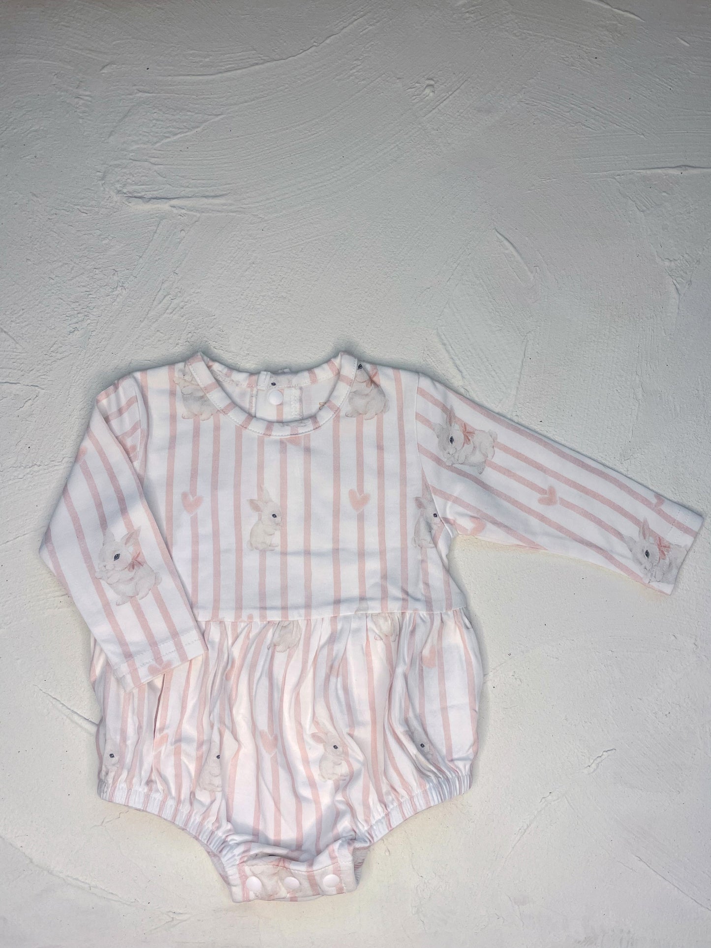 Bamboo/Organic Cotton Romper - Bunny Love