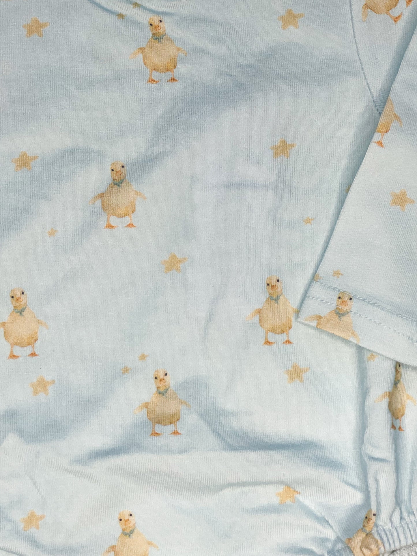 Bamboo/Organic Cotton Romper - Little Duck