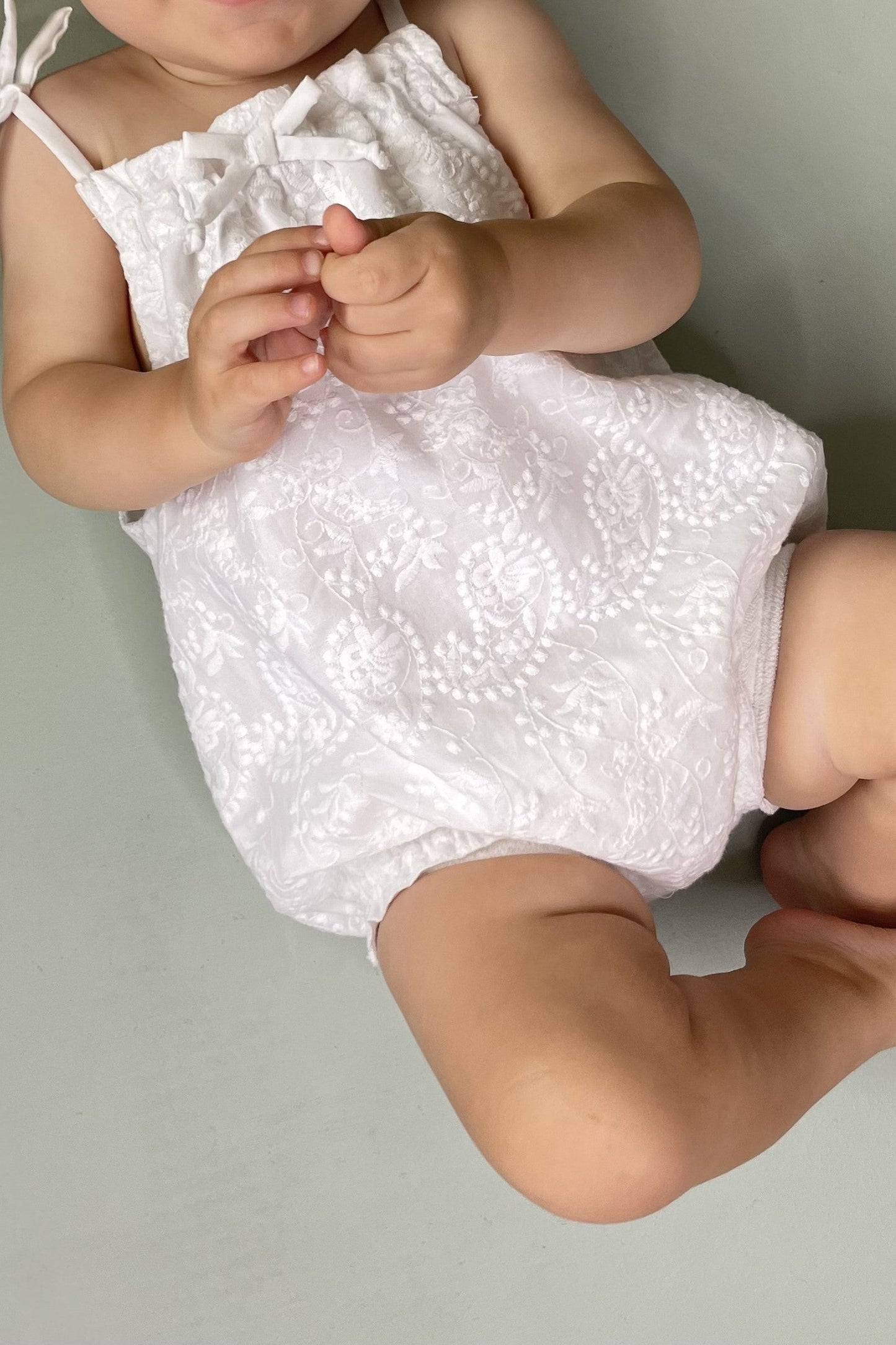 Lottie Cotton Romper - Elke and Indigo