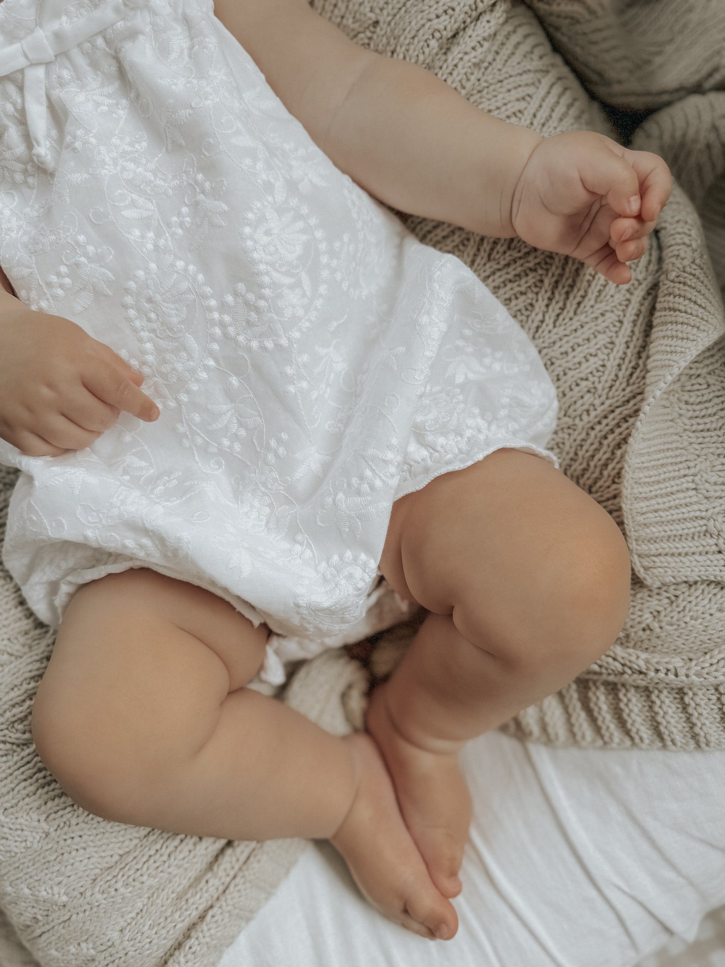 Lottie Cotton Romper - Elke and Indigo