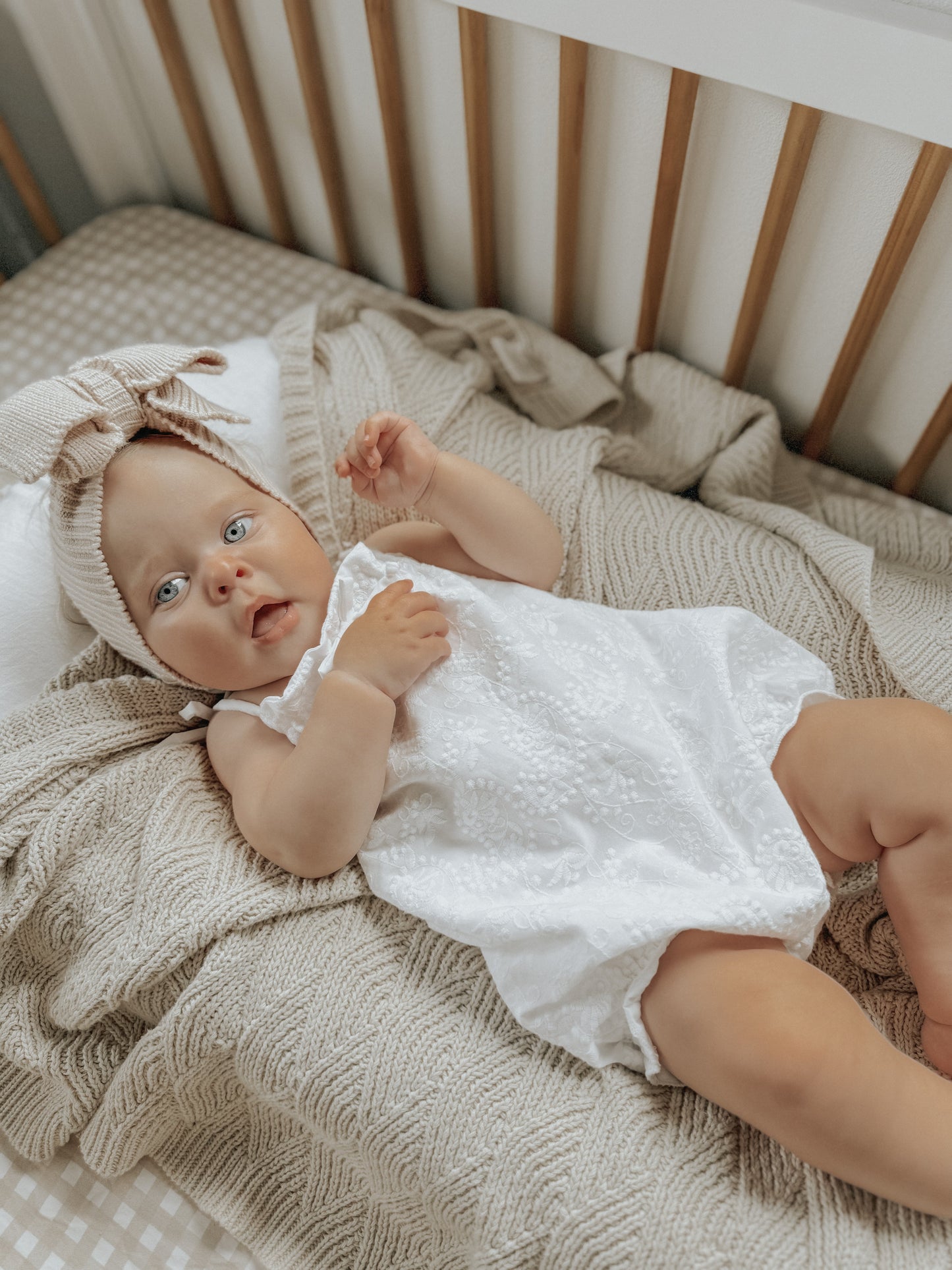 Lottie Cotton Romper - Elke and Indigo