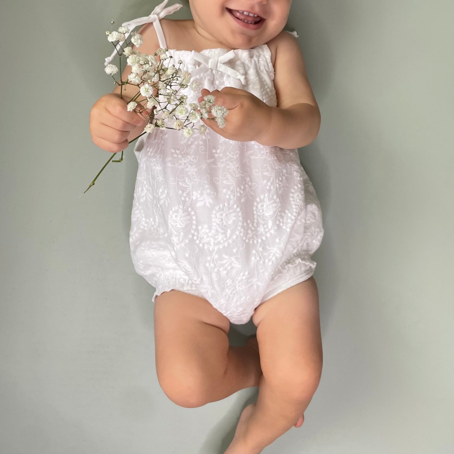 Lottie Cotton Romper - Elke and Indigo