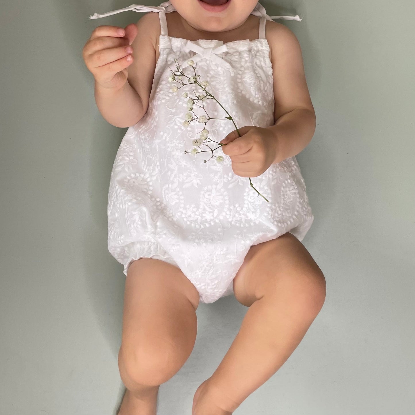 Lottie Cotton Romper - Elke and Indigo